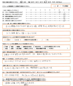 京都市　エコキュート取替のお客様のご感想