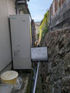 京都市西京区 三菱エコキュートから交換｜EQX37ZFV 補助金100,000円