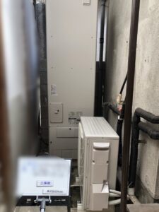 西京区　S様　エコキュート工事　SRT-S466