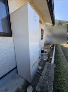 京都市西京区 Panasonicエコキュート370Lから460Lへ HE-SU46LQS 補助金70,000円