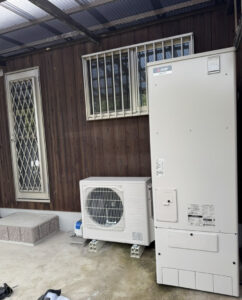 京都市伏見区 Panasonicエコキュートから三菱へ交換｜SRT-S467