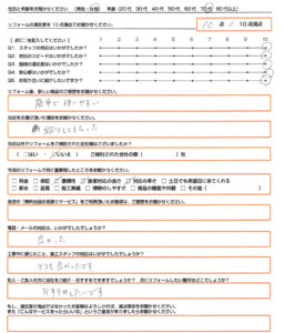 京都市　エコキュート取替のお客様のご感想