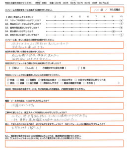 京都市　エコキュート取替のお客様のご感想