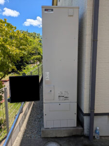 京都府南丹市 電気温水器から三菱 SRT-S467へ交換｜補助金120,000円活用の施工事例