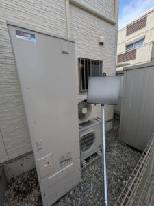 京都府亀岡市 CHOFU（長府製作所）460Lエコキュートから三菱 SRT-S467へ交換｜補助金100,000円活用の施工事例