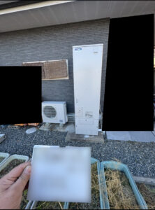 京都府南丹市 Panasonic HE-PK60Bから三菱 SRT-S467へ交換｜補助金100,000円活用の施工事例