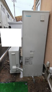 木津川市　M様邸　電気温水器からエコキュート取替工事
